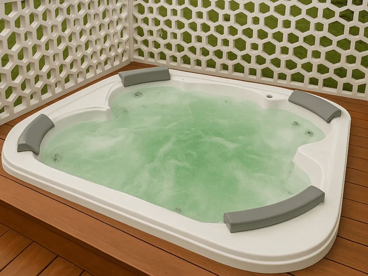 Spa para área de lazer de resort